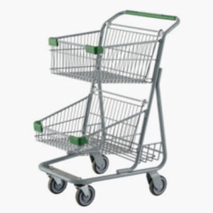70L BASKET STYLE TROLLEY
